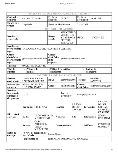 CATALOGO ELECTRONICO